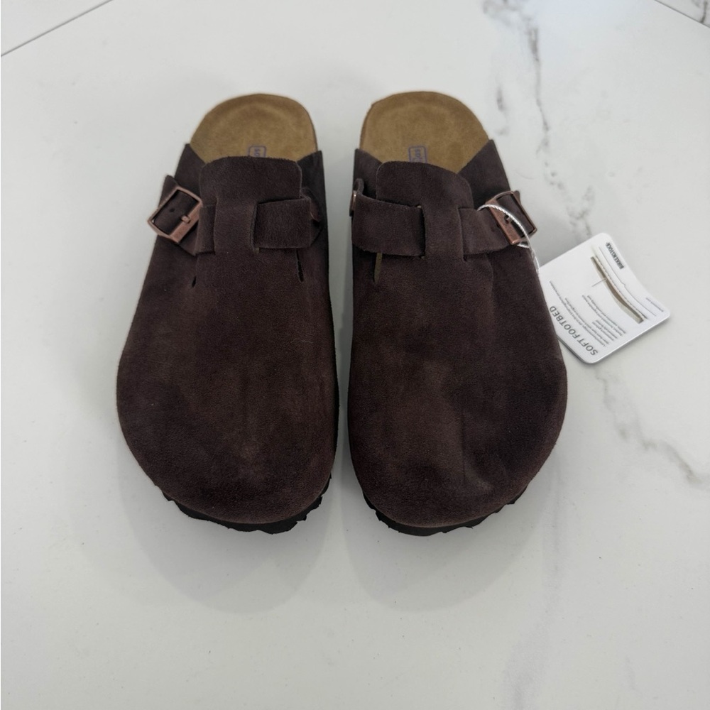 Birkenstock Boston Clog Mocha Woman’s Size 37, 38, 39 - Picture 3 of 4